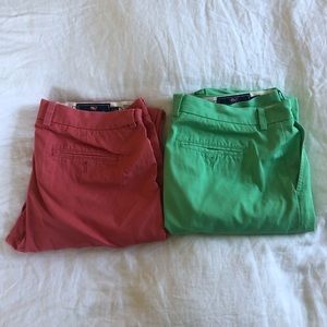 Vineyard vines slim fit breaker pants in 35X32